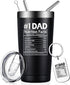 1 insulated tumbler, 1 keychain and 1 gift card-Fathers Day Gifts